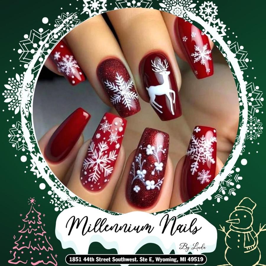 nail design by Millennium Nails